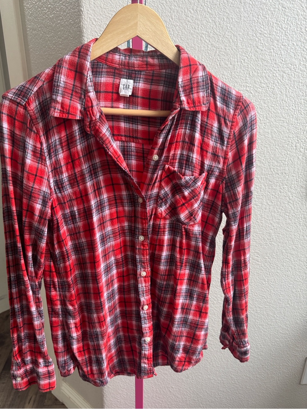 Gap Plaid button down